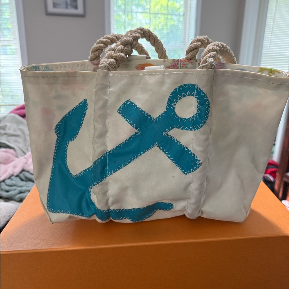 Sea bags Multicolor Coral Print Tote small